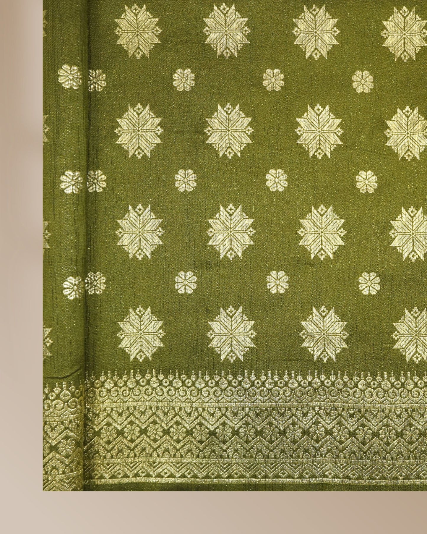 Kencana Timur Metallic Songket 44"