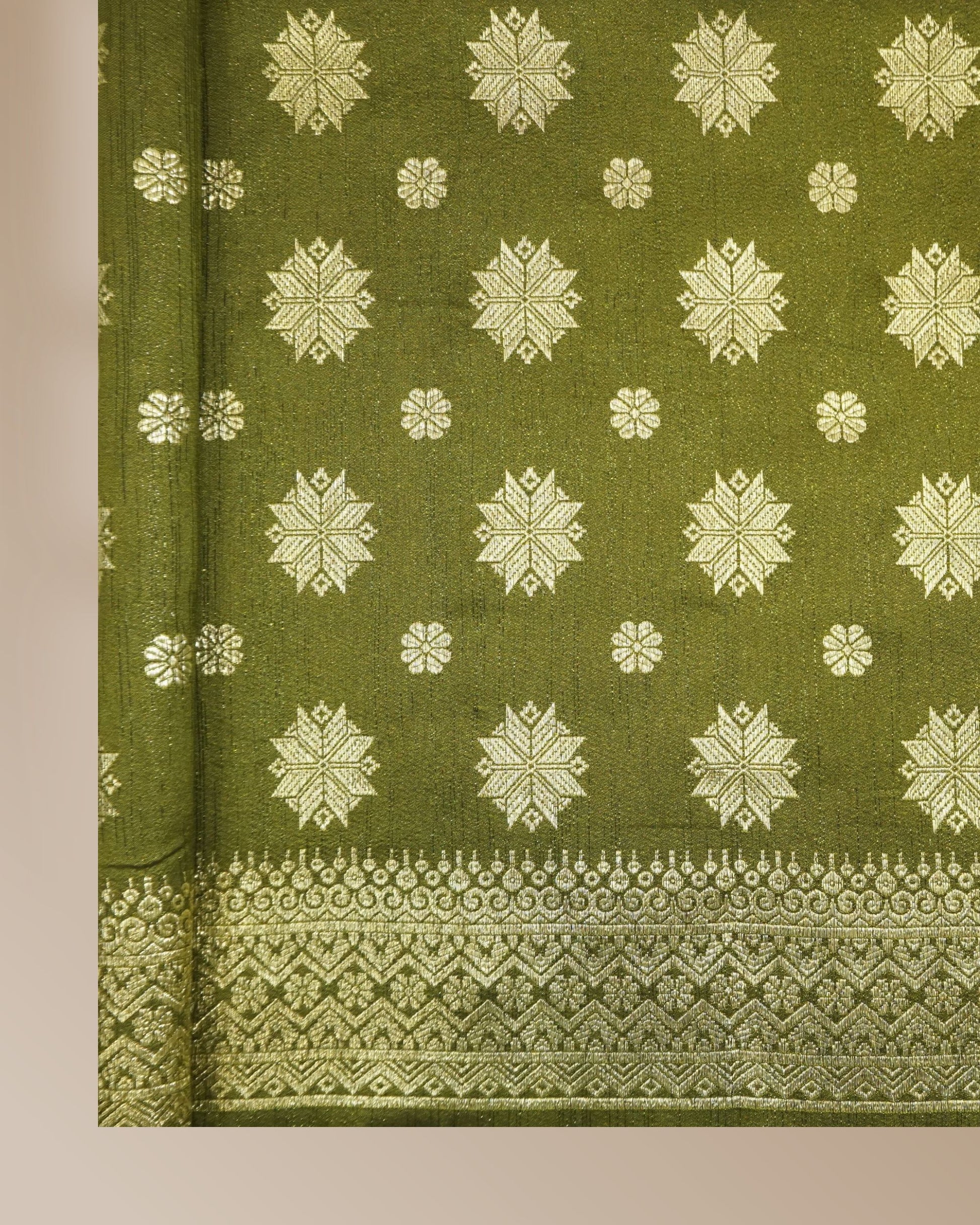 Kencana Timur Metallic Songket 44"