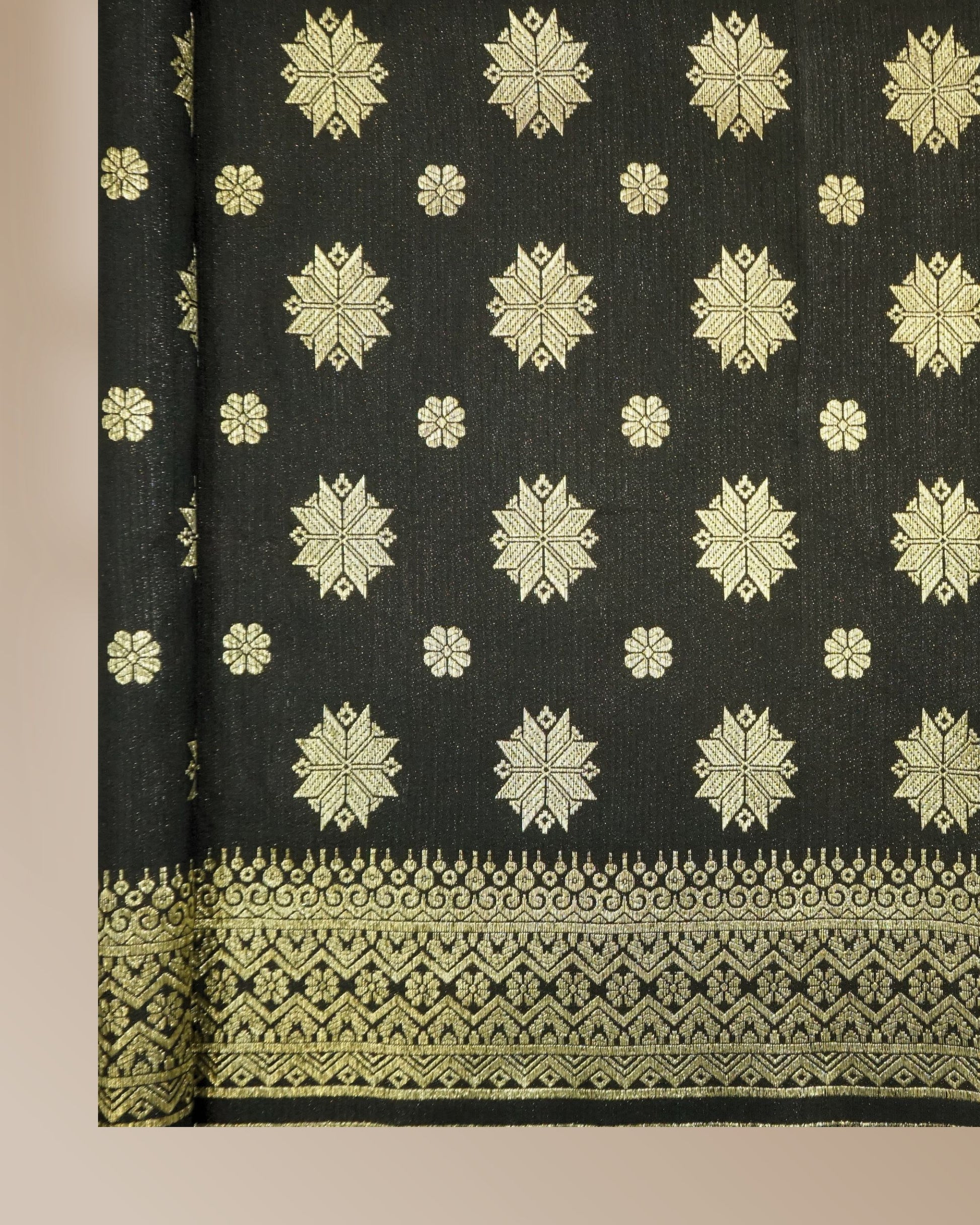 Kencana Timur Metallic Songket 44"