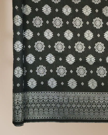 Temasik Merona One Tone Metallic Songket 44"
