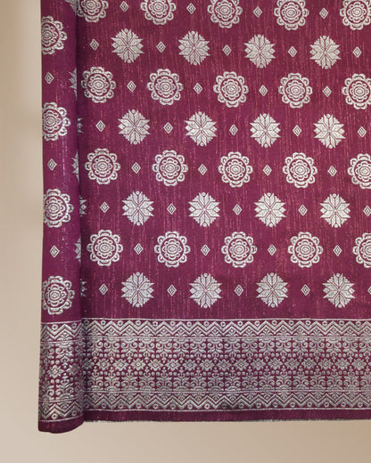 Temasik Merona One Tone Metallic Songket 44"