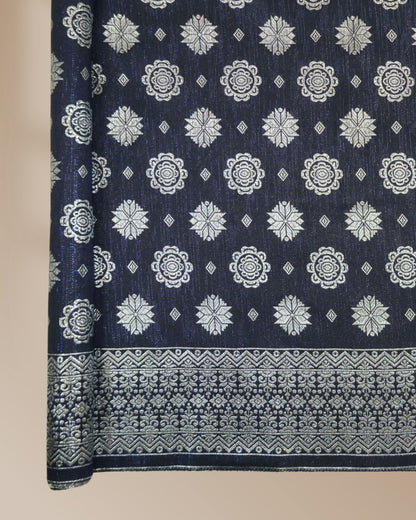 Temasik Merona One Tone Metallic Songket 44"