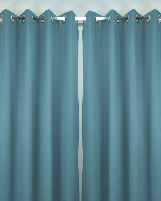 Rubina Dimout Fabric Ring Curtain (Ready Made)