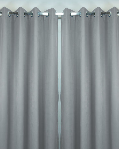 Rubina Dimout Fabric Ring Curtain (Ready Made)