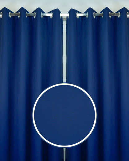 Rubina Dimout Fabric Ring Curtain (Ready Made)