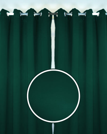 Rinova Dimout Fabric Ring Curtain (Ready Made)