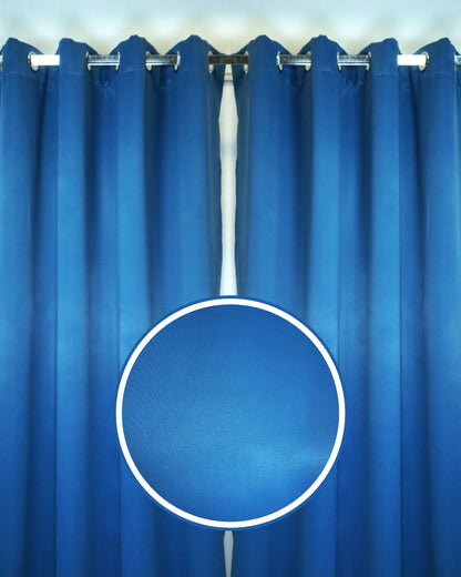 Rinova Dimout Fabric Ring Curtain (Ready Made)
