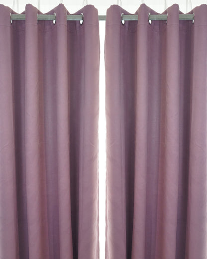 Rosella Dimout Fabric Ring Curtain (Ready Made)