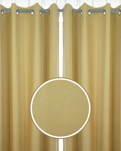 Rosella Dimout Fabric Ring Curtain (Ready Made)