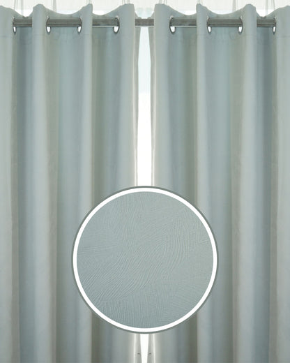 Rosella Dimout Fabric Ring Curtain (Ready Made)