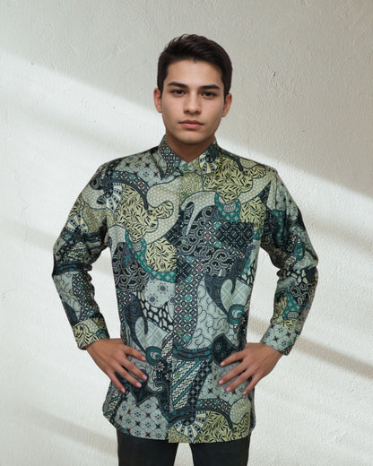 Dewi Nusantara Kemeja Batik Long Sleeve - Regular Fit
