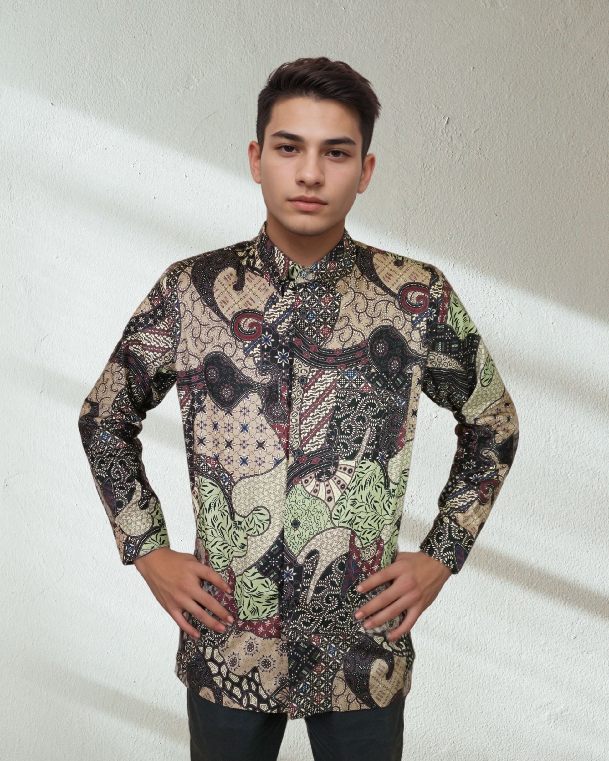 Dewi Nusantara Kemeja Batik Long Sleeve - Regular Fit