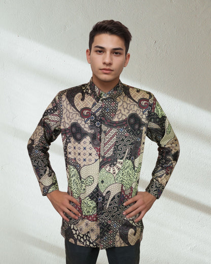 Dewi Nusantara Kemeja Batik Long Sleeve - Regular Fit