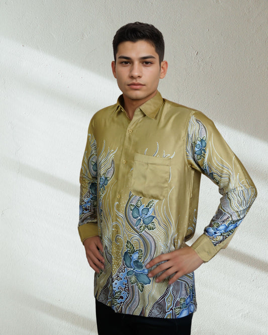 Rosita Kemeja Batik Long Sleeve Design 3 - Regular Fit