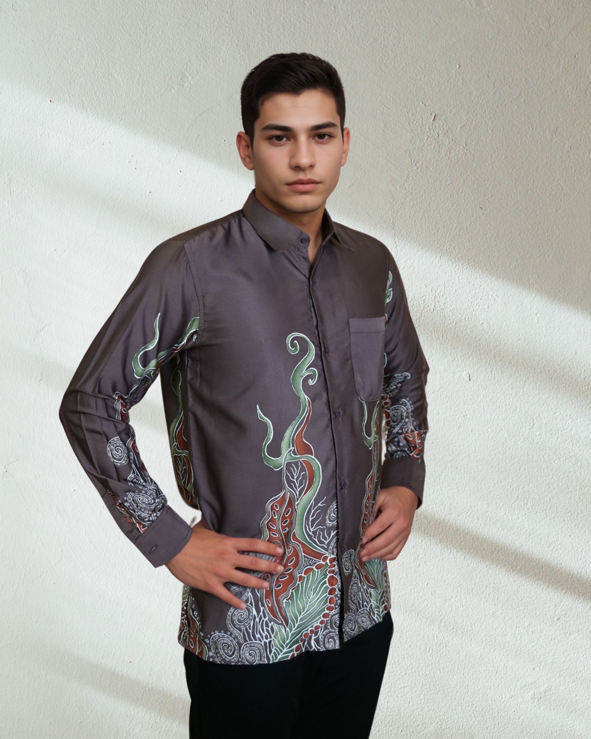 Rosita Kemeja Long Sleeve Design 1 - Regular Fit