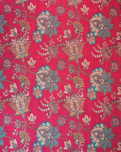 Sky Bird Vatican Twill Foil Prints 58"