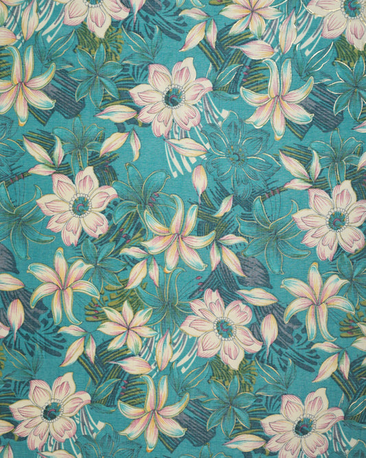 Sushine Capusel Slub Prints 58"