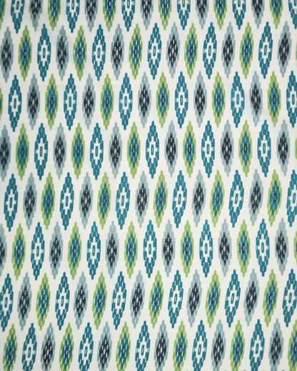 Etnik Smiley Rayon Capusel Slub Foil Prints 44"