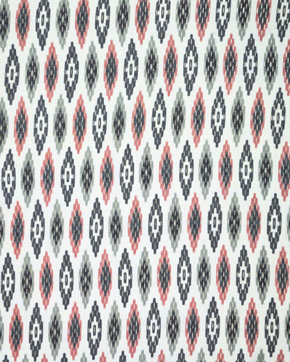 Etnik Smiley Rayon Capusel Slub Foil Prints 44"