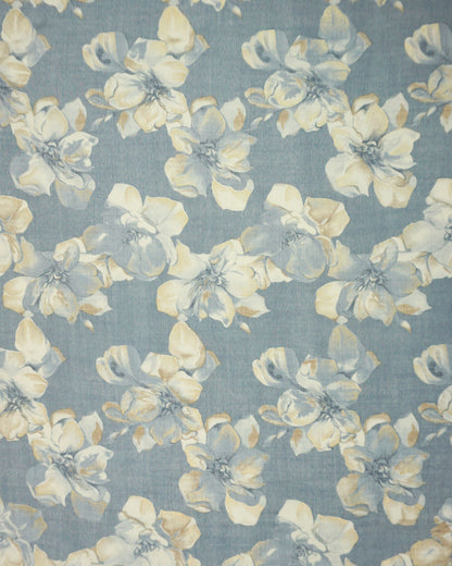 Floral Suhani Capusel Slub Foil Prints 44"