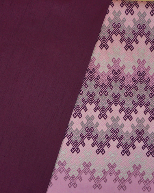 Combo Sets Ankara Ikkat Jacquard with Lucion Dupion