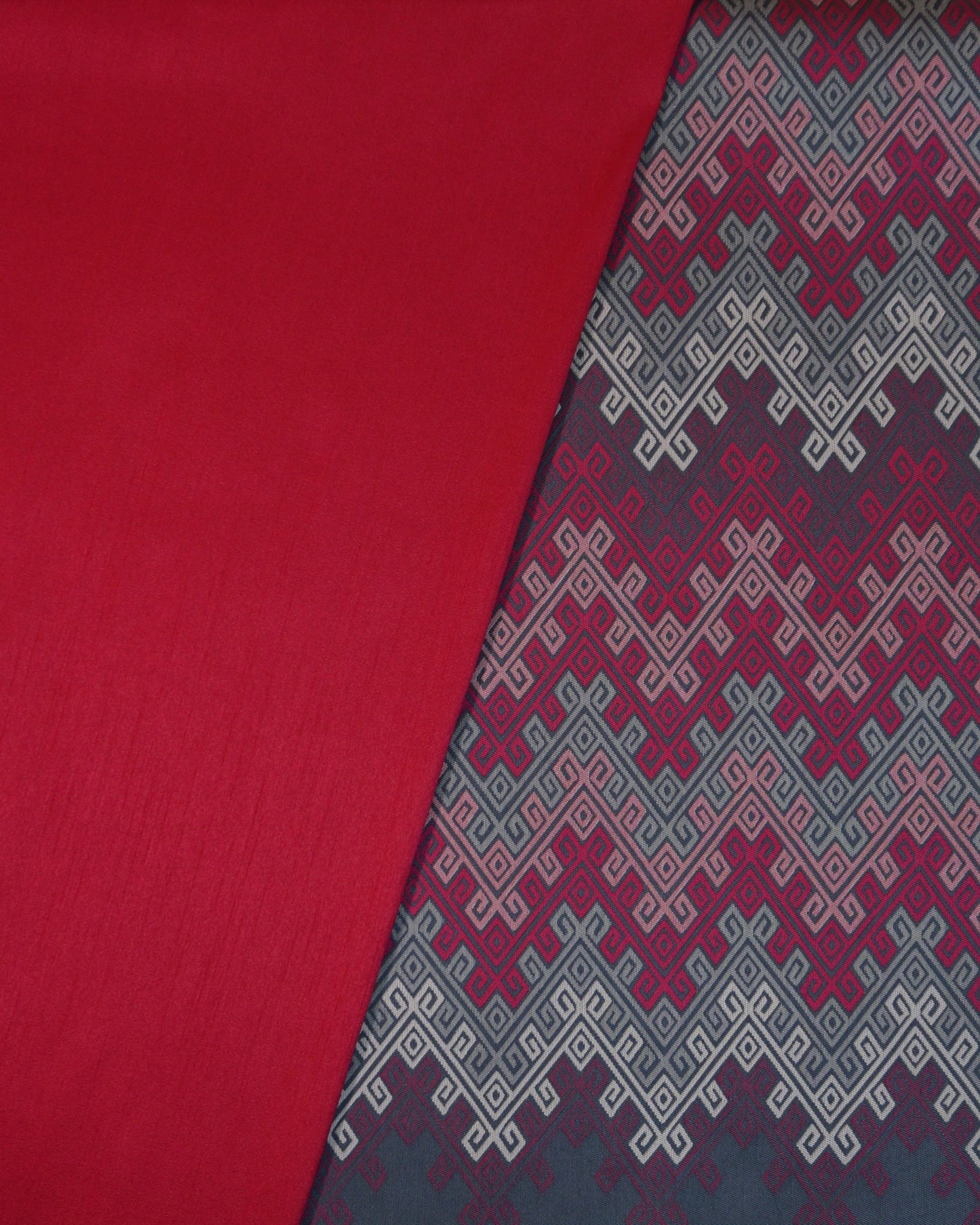 Combo Sets Ankara Ikkat Jacquard with Lucion Dupion