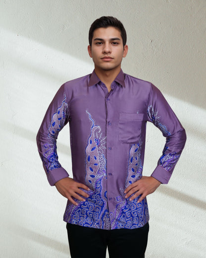 Baju Batik Rosita Long Sleeve Design 2 - Regular Fit