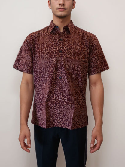 Sutra Baju Batik Short Sleeve Regular Fit