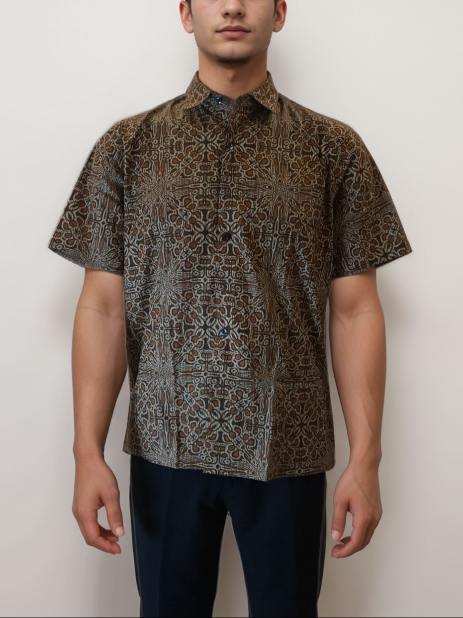 Sutra Baju Batik Short Sleeve Regular Fit