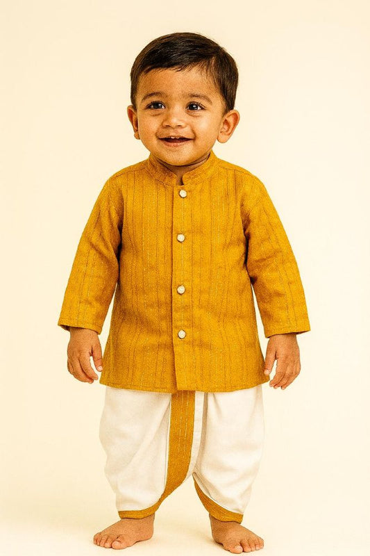 Kids Boy Dhoti Suits