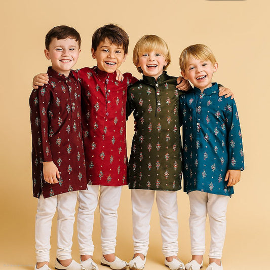 RS BOY KURTA SUIT DESIGN 3