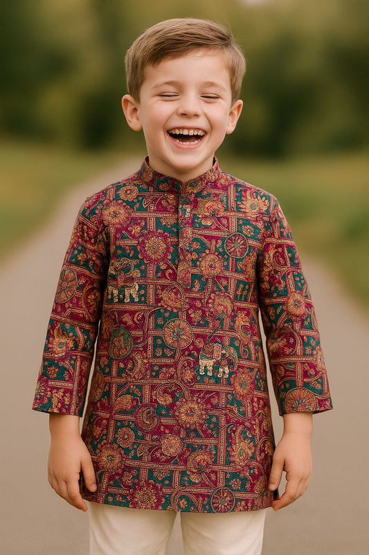 RS BOY KURTA SUIT DESIGN 4