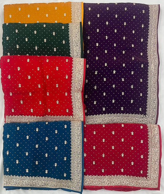 Satin D Saree Design 4