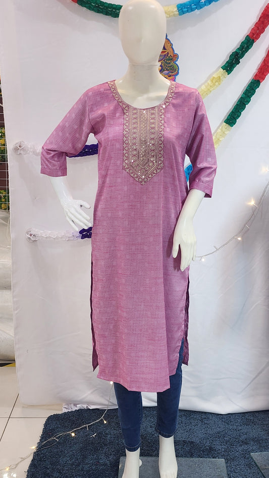 Mix Kurti Design