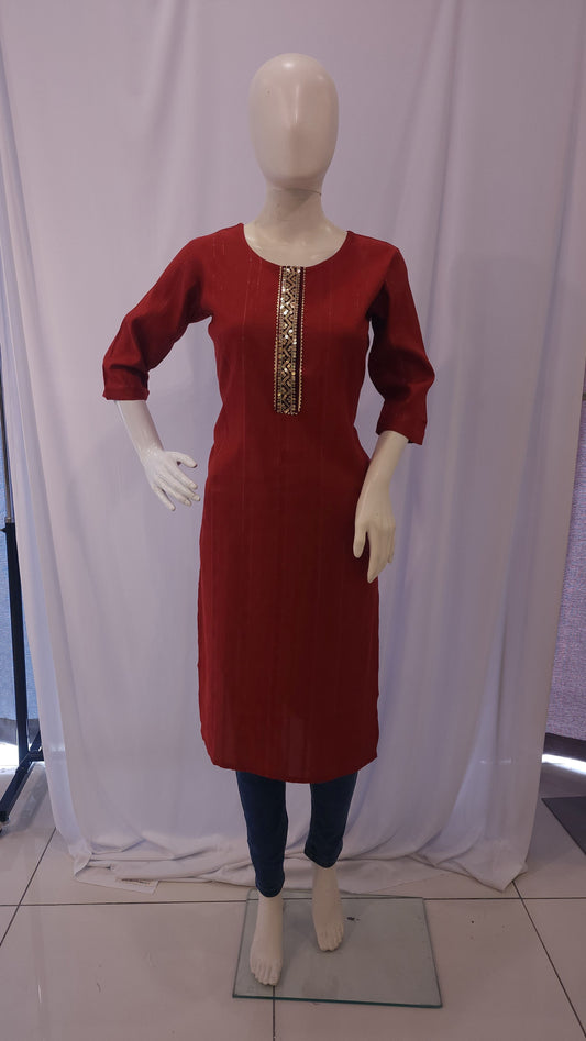 Mix Kurti Design