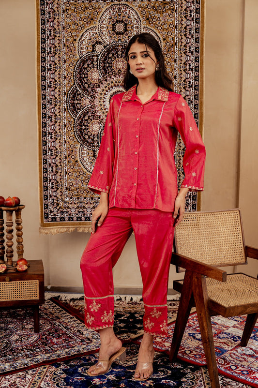 Fancy Embroidered Co Ord Set