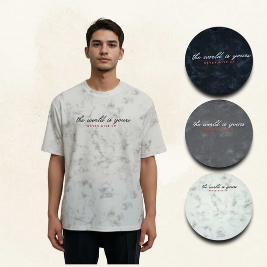 Men’s Tie-Dye Pattern T-Shirt