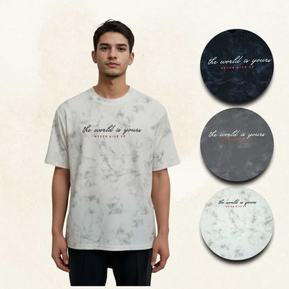 Men’s Tie-Dye Pattern T-Shirt