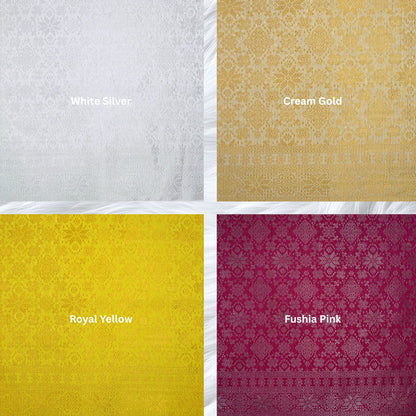 KAMDAR Songket All Over 44"