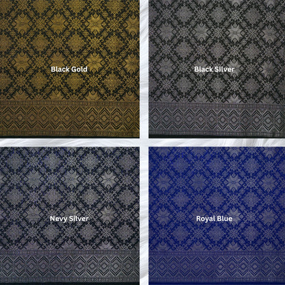 Kamdar Metallic Songket 44"