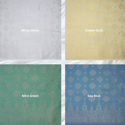 Kamdar Kencana Metallic Songket 44"