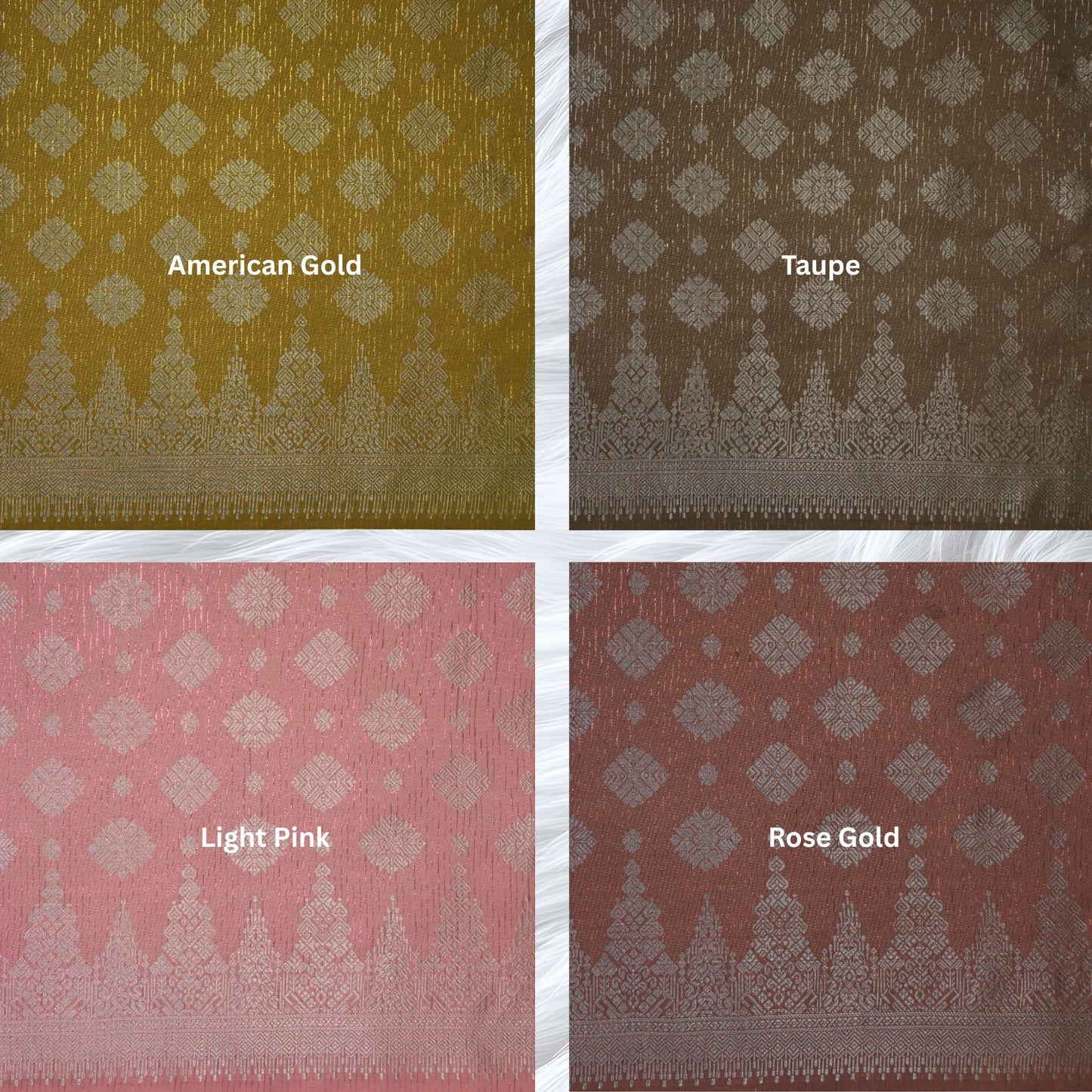 Kamdar Kencana Metallic Songket 44"