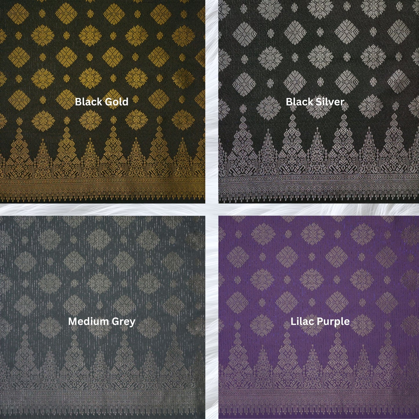 Kamdar Kencana Metallic Songket 44"