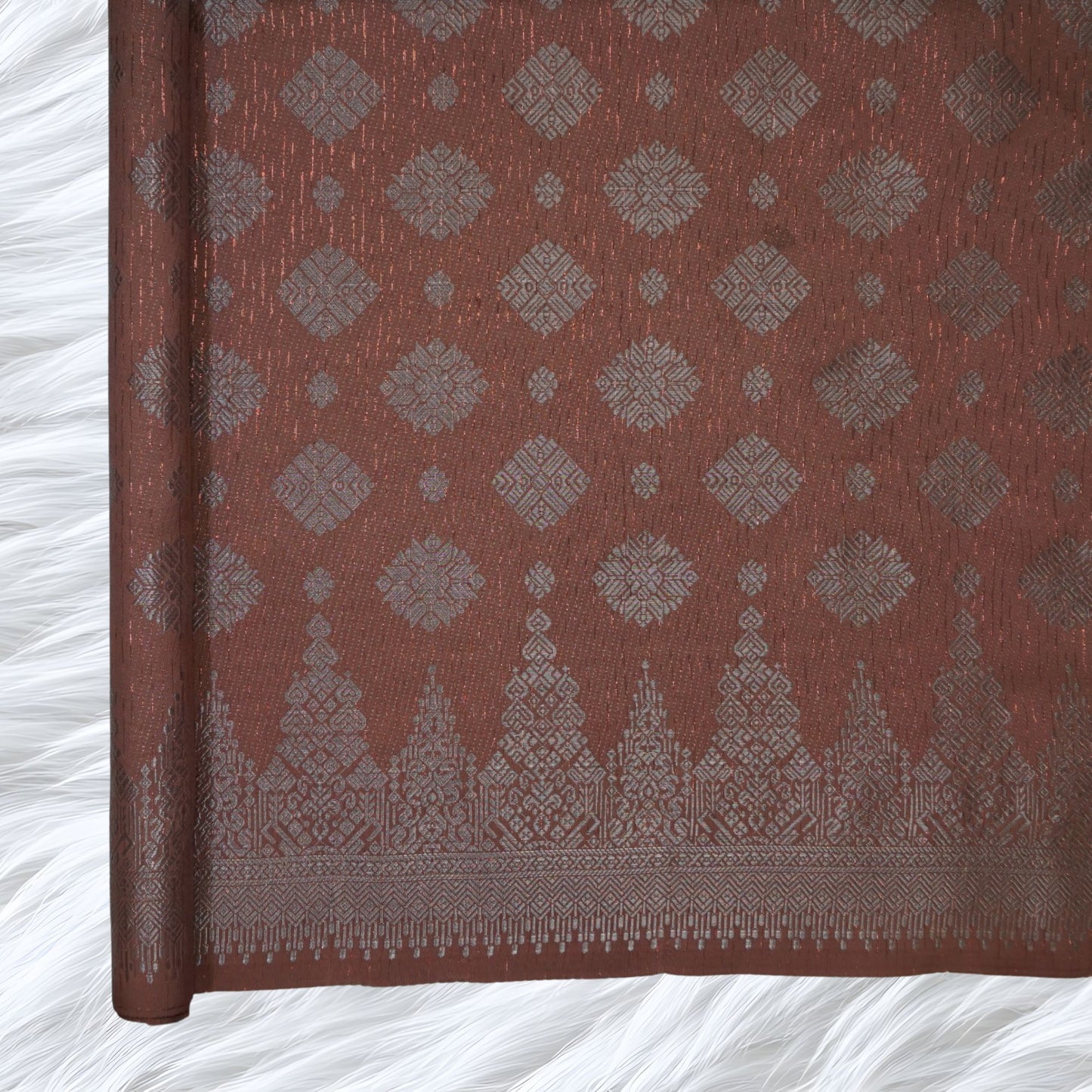 Kamdar Kencana Metallic Songket 44"
