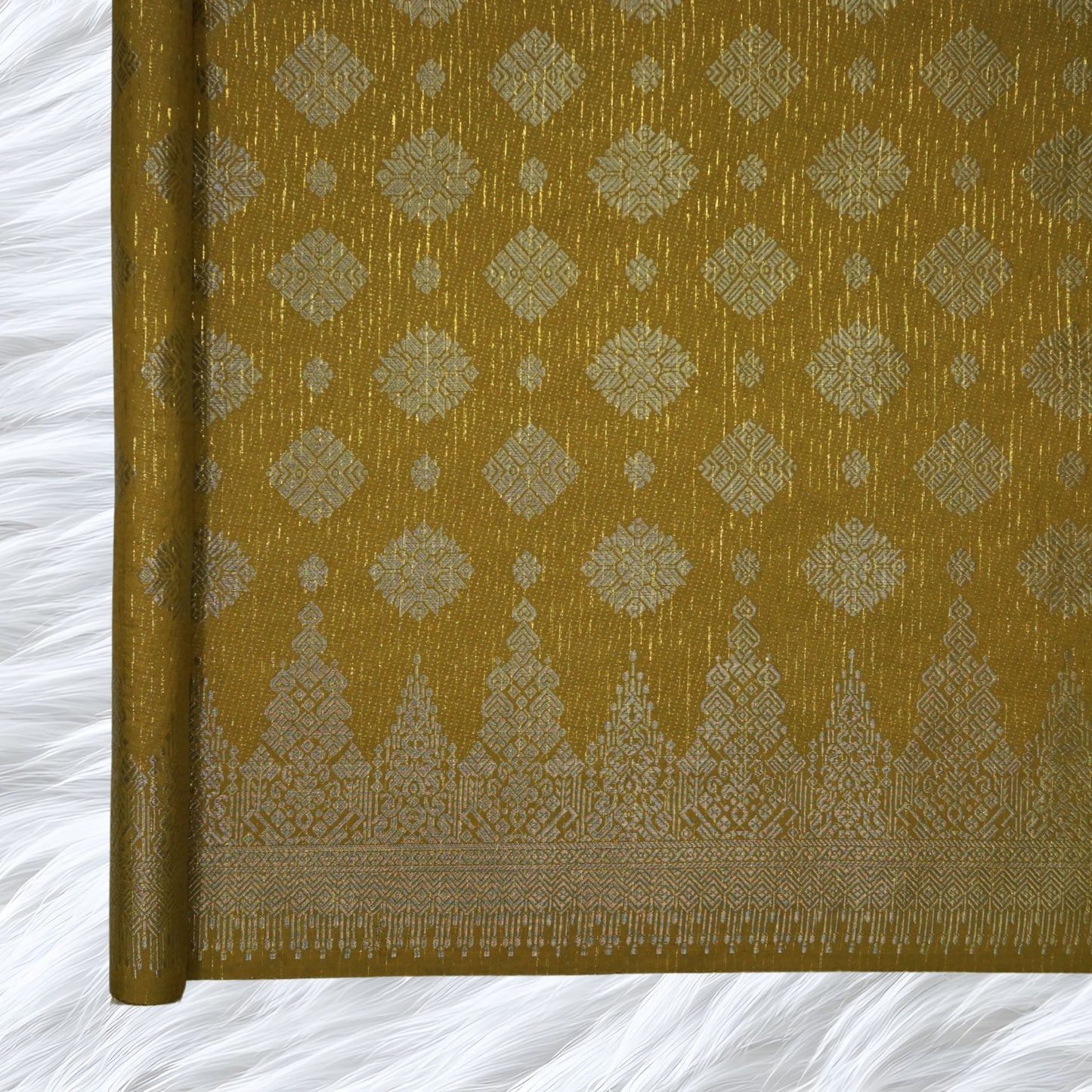 Kamdar Kencana Metallic Songket 44"