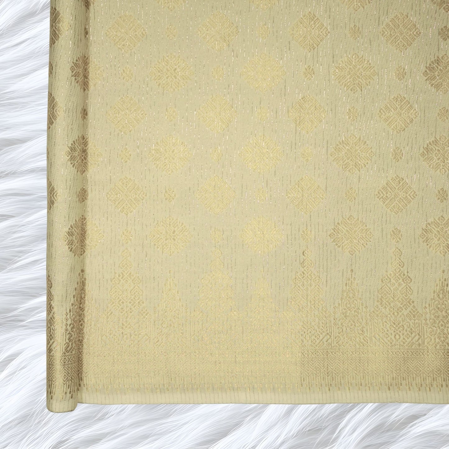Kamdar Kencana Metallic Songket 44"