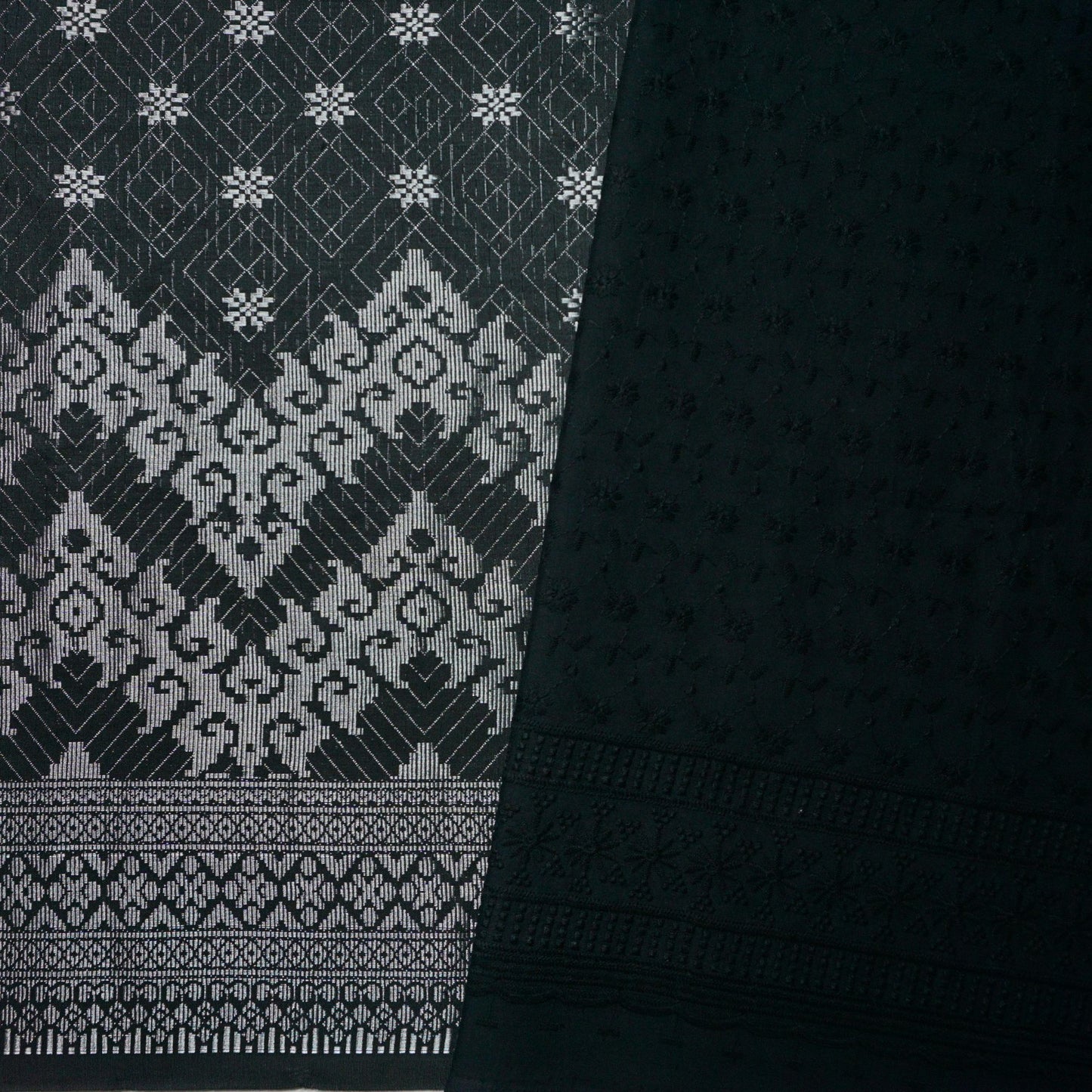 Kain Pasang Combo Songket dan Cotton