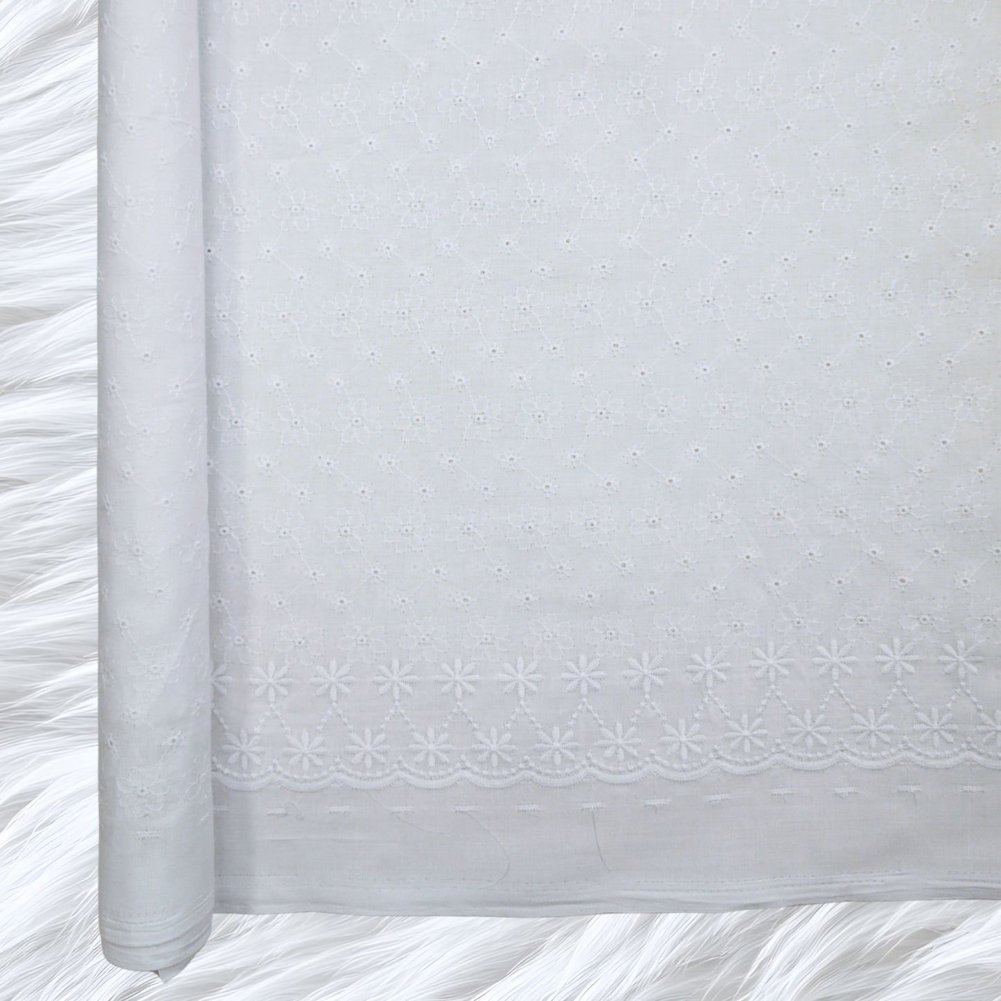 Chikan Pc Embroidery Ratna Sari 44"