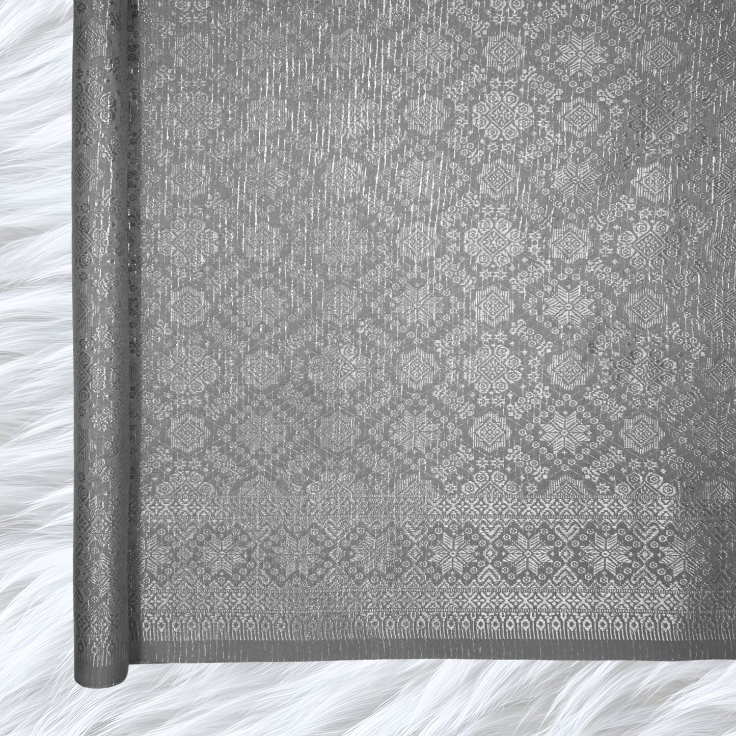 Kamdar Kejora Metallic Songket 44"