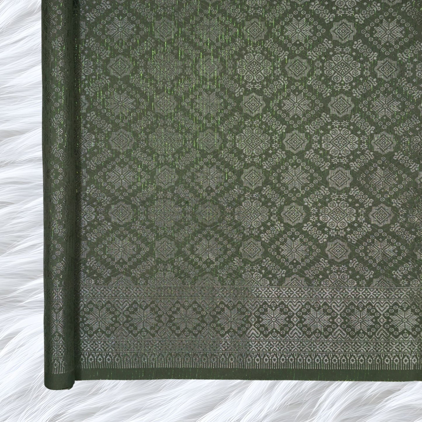 Kamdar Kejora Metallic Songket 44"